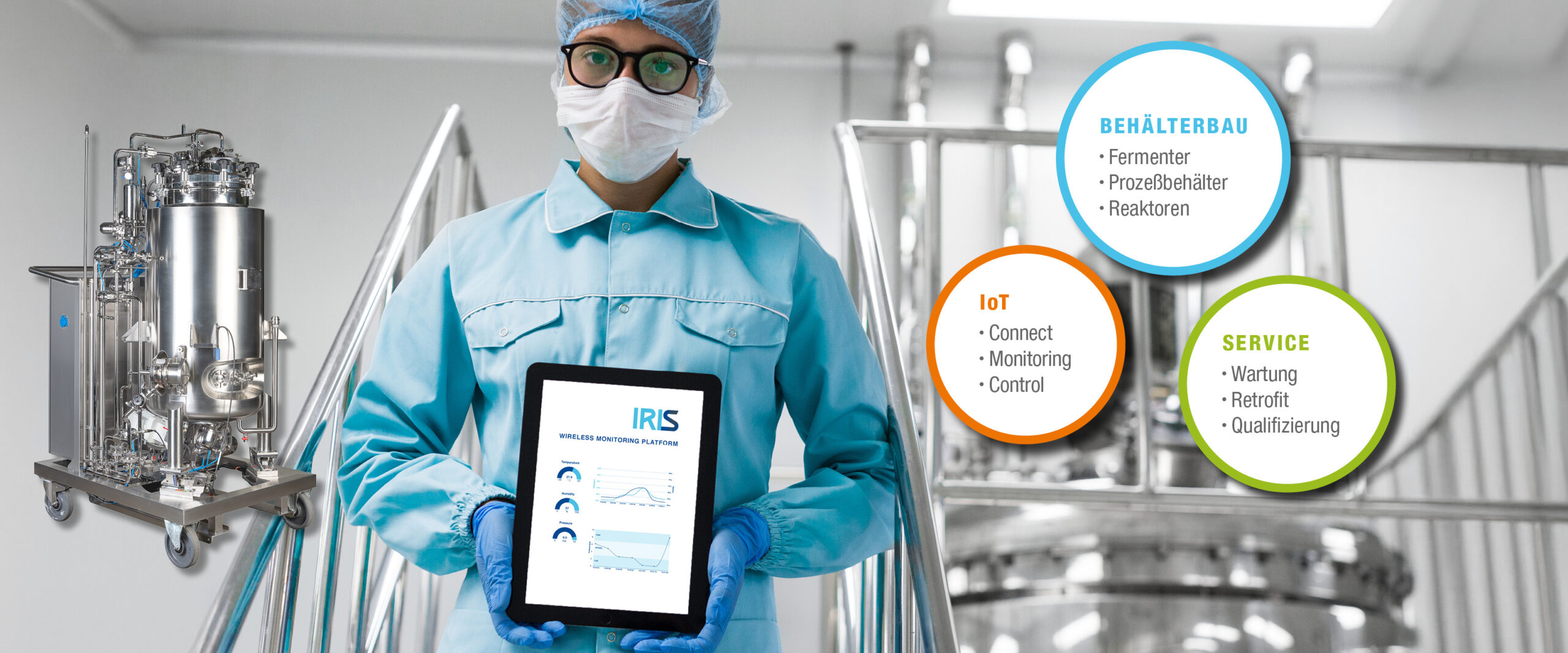 Edelstahlbau Tannroda - Pharma und Biotechnologie Anlagen